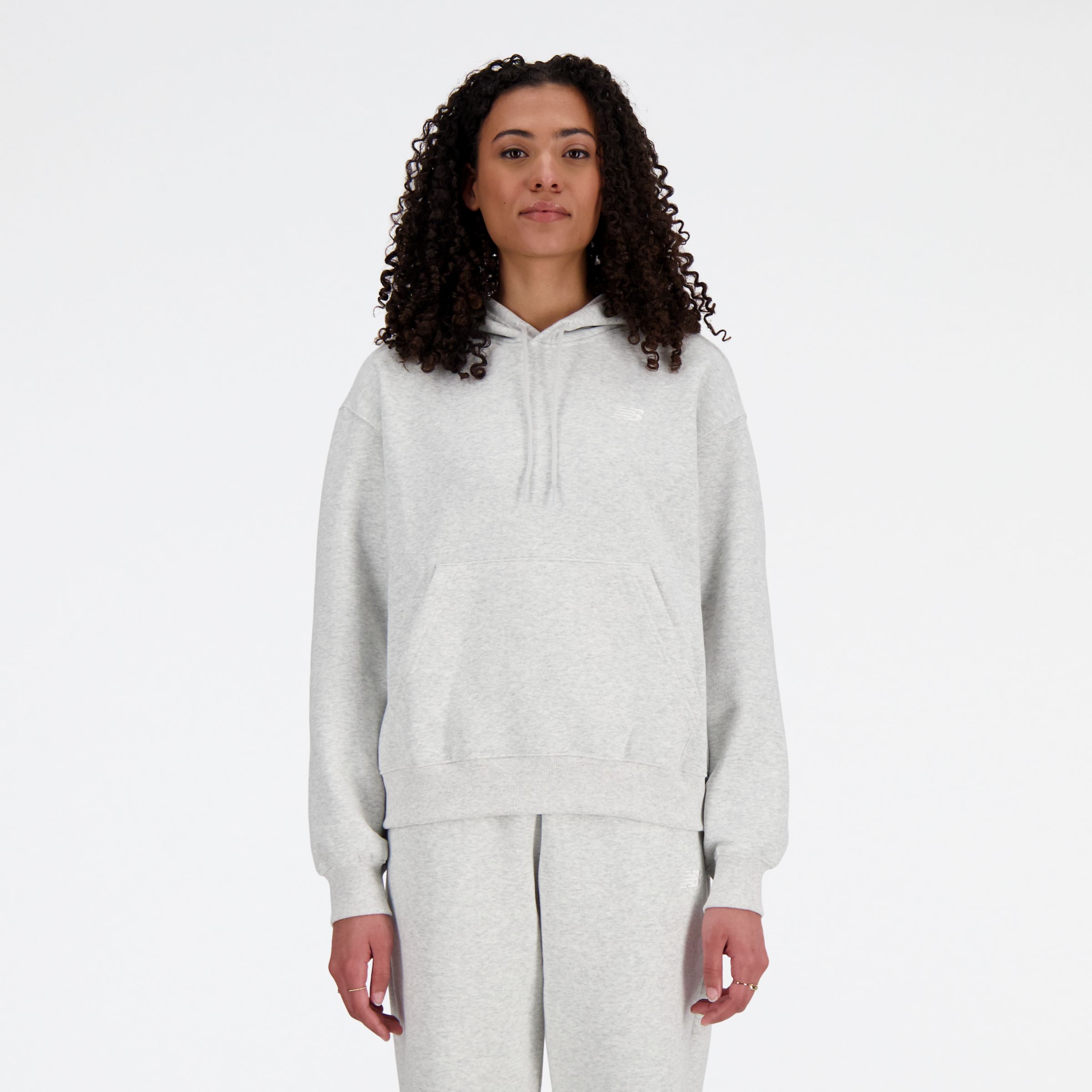 Champion Women Sweatshirt XL White Hoodie Logo Embroidered Long Sleeve READ