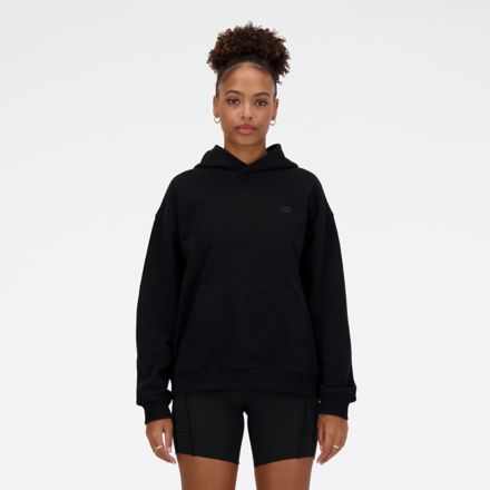 Athletics French Terry Hoodie, ASH HEATHER, WT41537BK