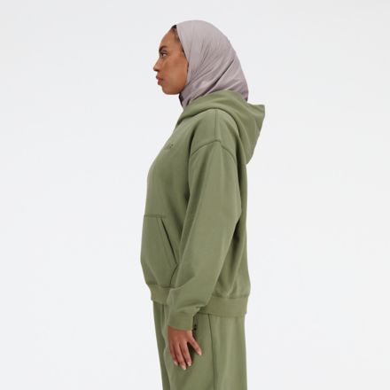 パーカー・フーディ New Balance UNI RC FRESH HOODIE SEMI OVER FIT NBN0F15203 New Balance Iconic Collegiate Graphic Hoodie | Foot Locker