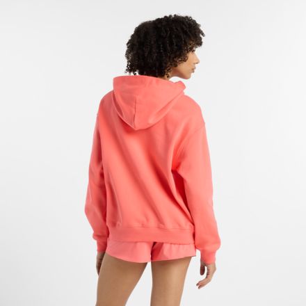 (取寄) ニューバランス レディース アスレチックス フレンチ テリー ブーディ New Balance women Athletics French Terry Hoodie Dark Olivine New Balance Women's Athletics French Terry Hoodie, Ash