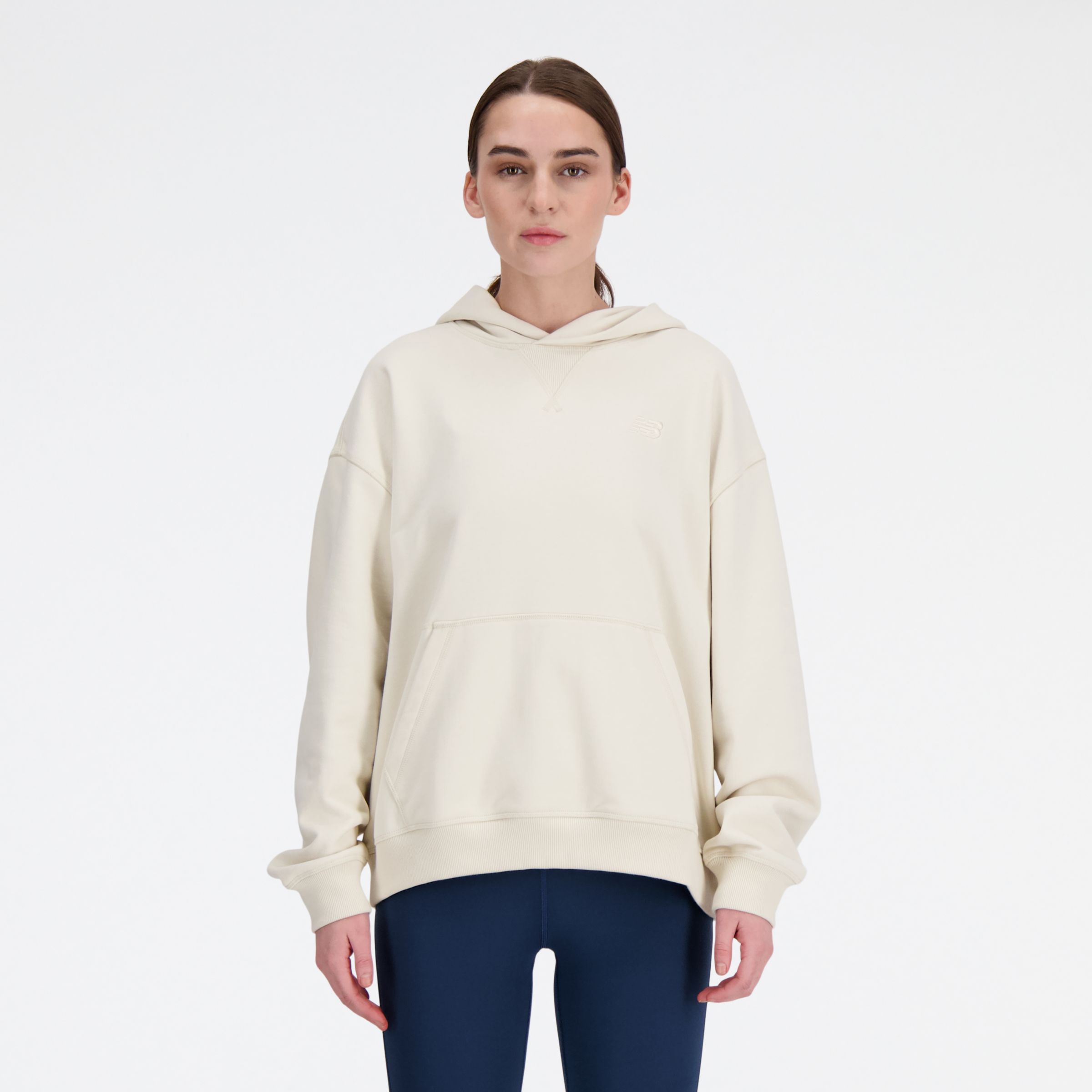 뉴발란스 New Balance Athletics French Terry Hoodie,LINEN