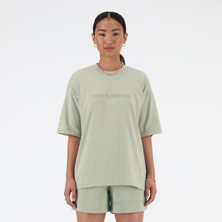 Hyper Density Jersey Oversized T-Shirt, OLIVINE, WT41555OVN