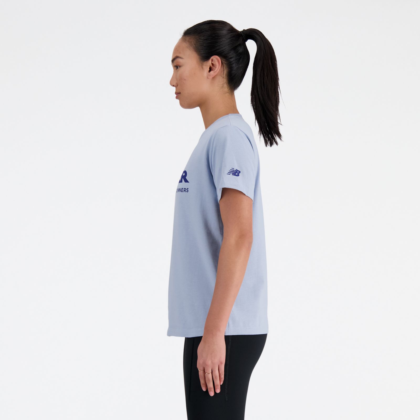 Женские футболки New Balance Run For Life Graphic T-Shirt — фото 3