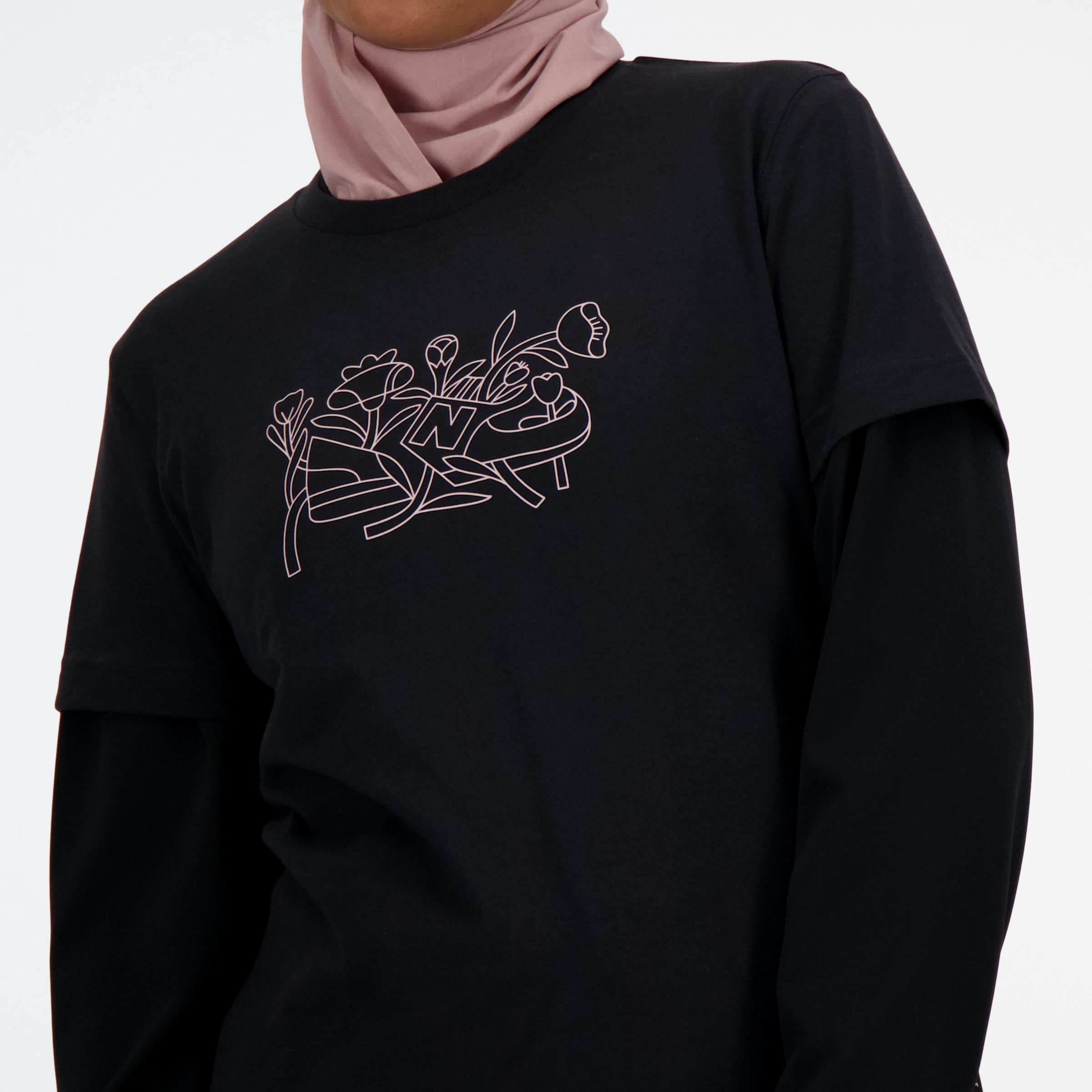 Sport Floral 短袖上衣