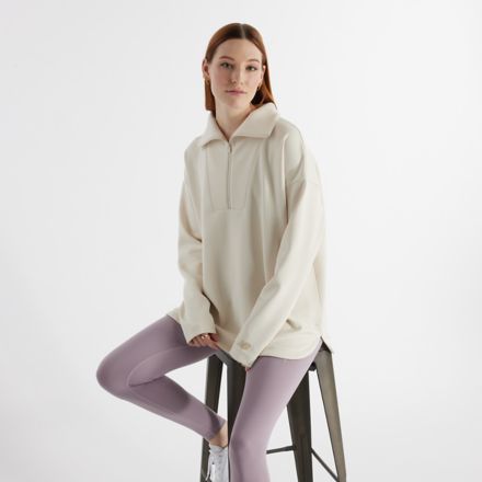 Tech Knit Oversized Half Zip