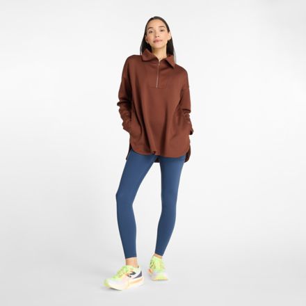Tech Knit Oversized Half Zip