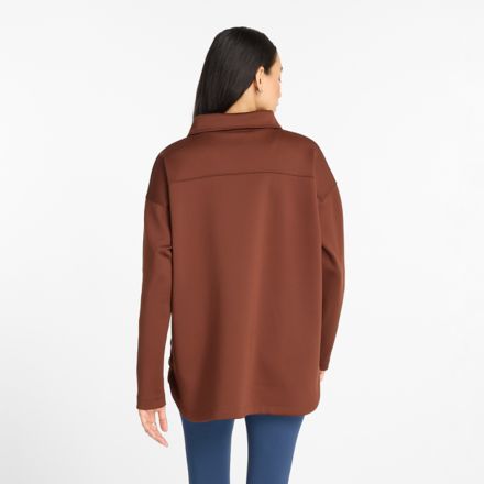 Tech Knit Oversized Half Zip