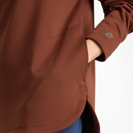 Tech Knit Oversized Half Zip