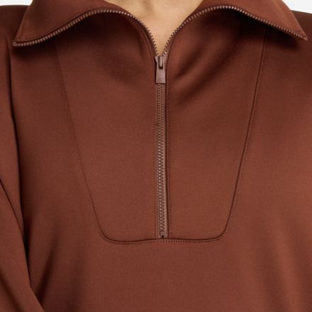 Tech Knit Oversized Half Zip