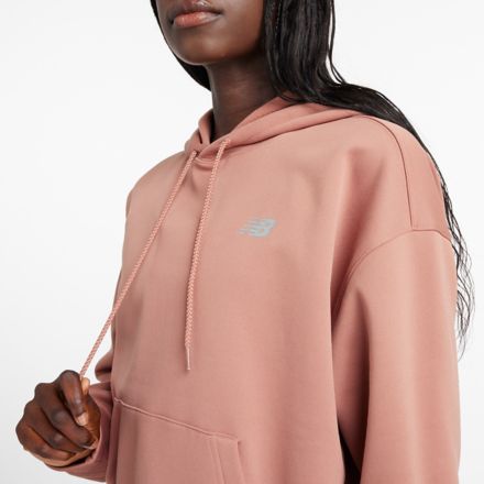 ニューバランス new balance WT43115 LIN(リネン)  レディース ポリフリースフーディ Seasonal 女性 婦人 ロゴ アパレル NB 2024秋冬 New Balance ニューバランス new balance WT43115 LIN(リネン