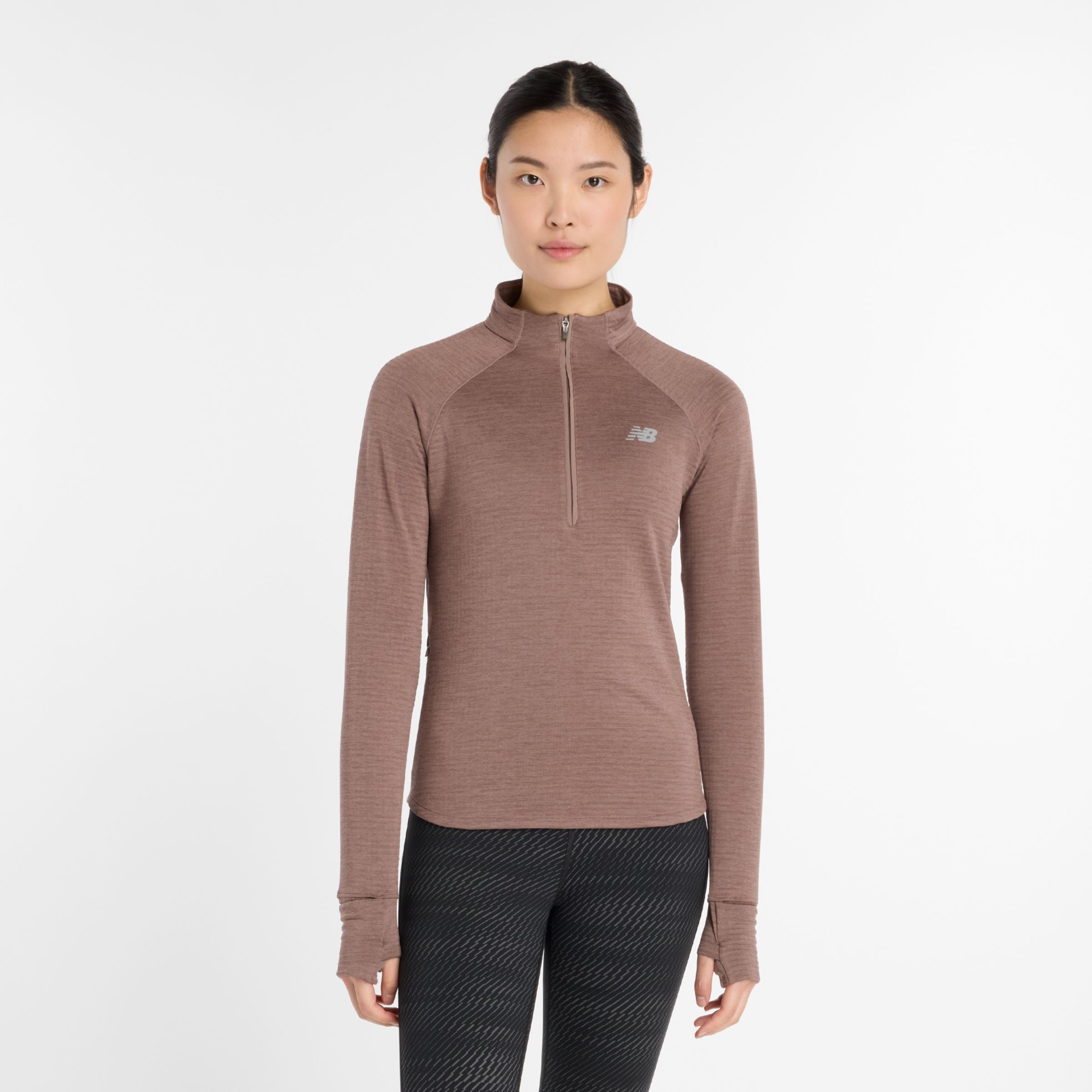 New Balance Zip-front Performance Jacket In Pink