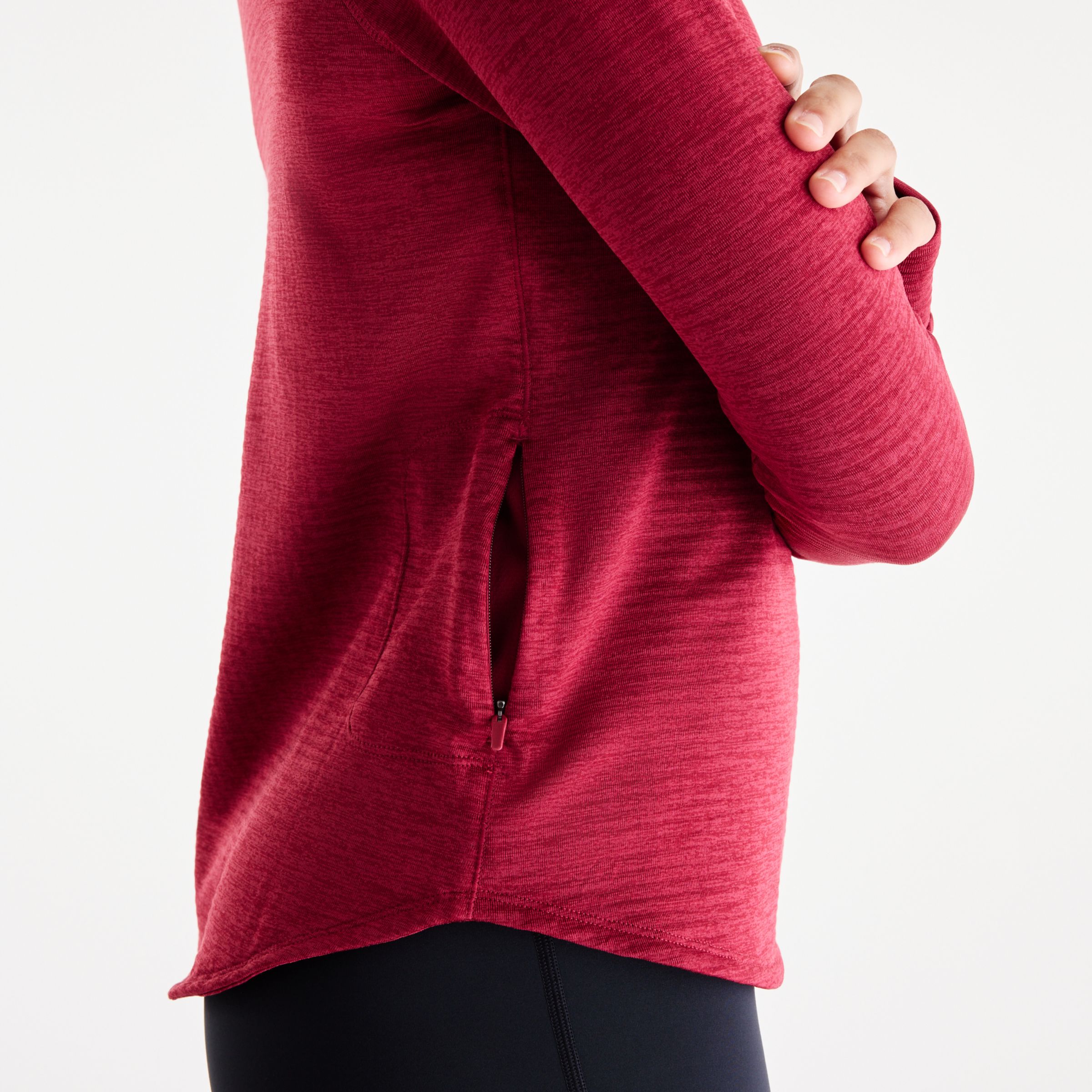 New Balance RC Essential Heat Grid 1/2 Zip, WT43200PDR