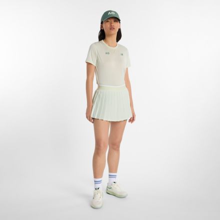 Australian Open Athletics T-Shirt, NATURAL MINT, WT43253ANUM