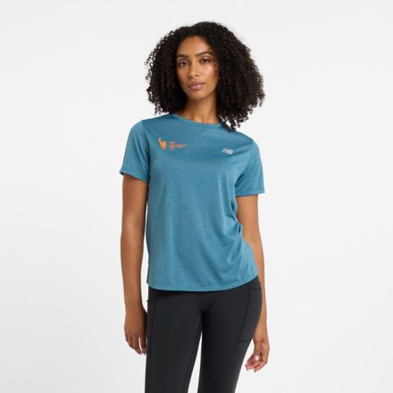 Women s NYC Marathon Athletics T Shirt New Balance