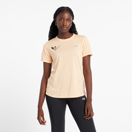 Valencia Marathon Athletics T Shirt Mujer New Balance