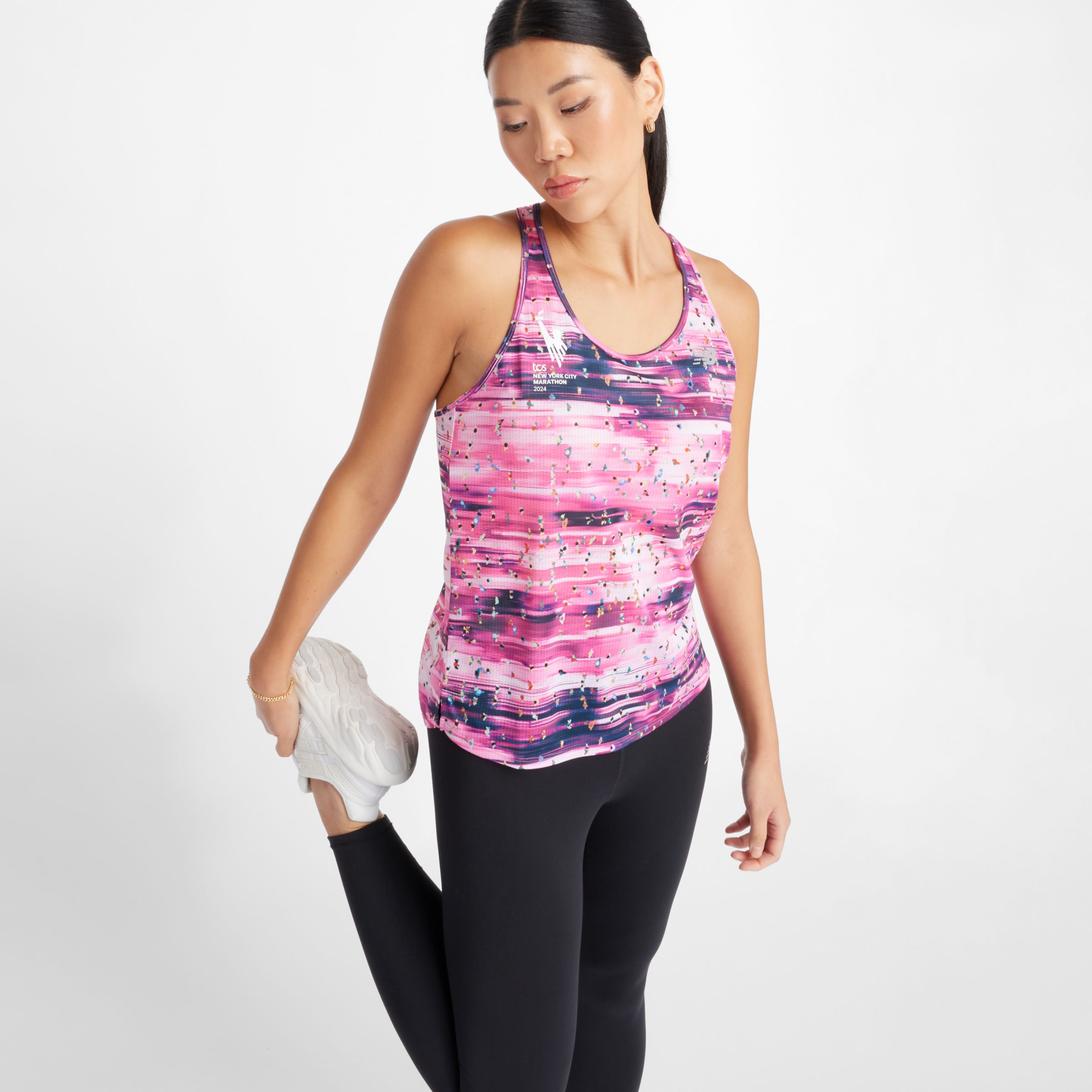

New Balance Women's NYC Marathon Printed Singlet Print / Pattern / Misc - Print / Pattern / Misc