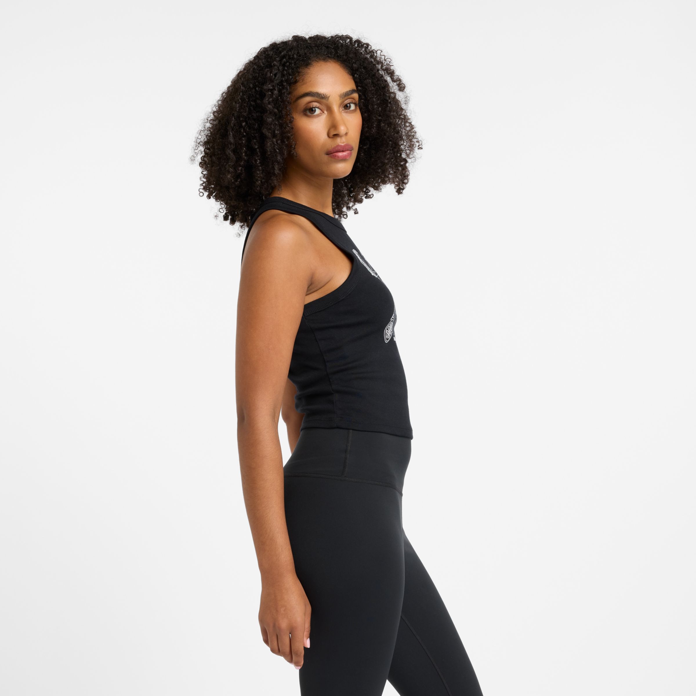 New Balance Coco Gauff Preparations Racer Tank, WT43452BK