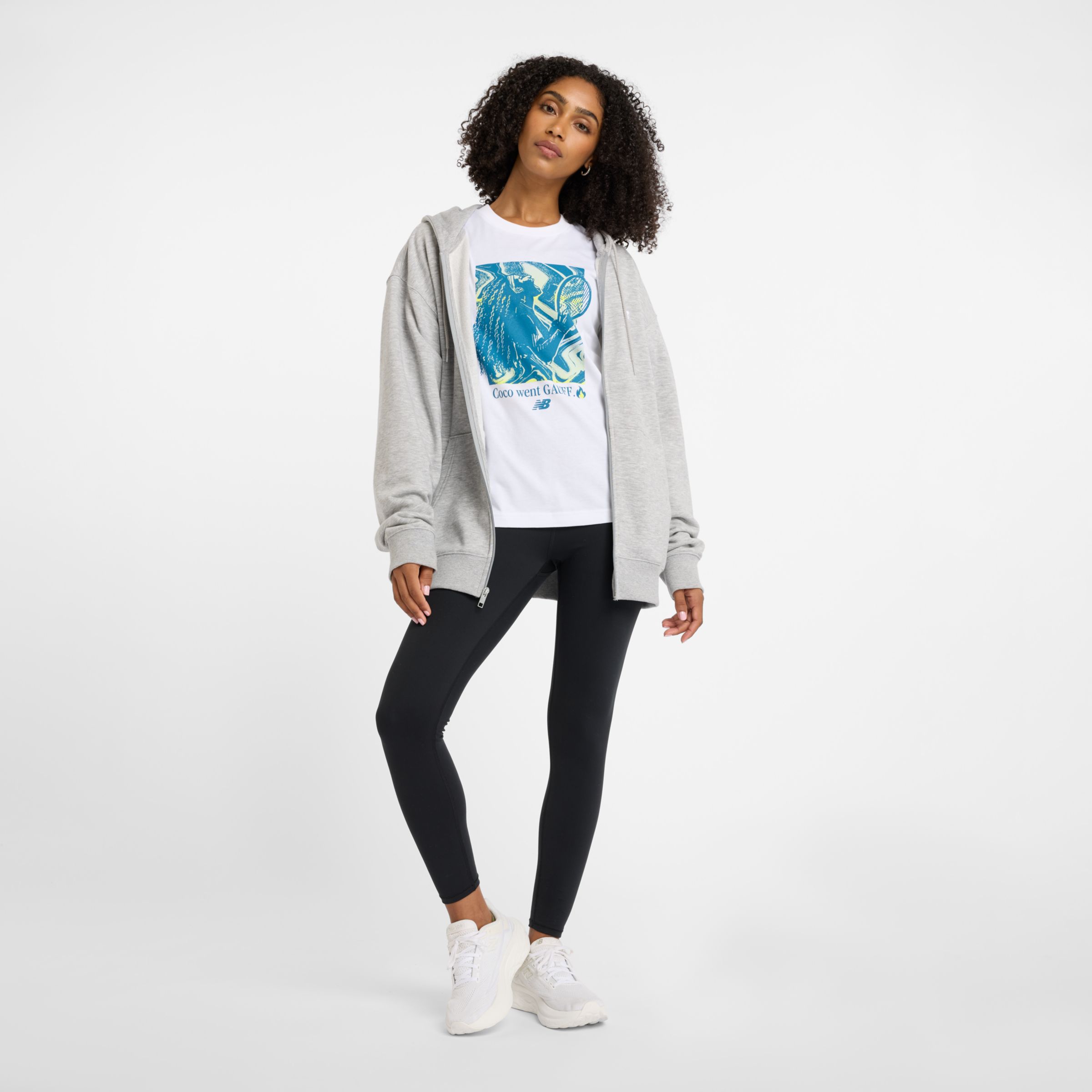 New Balance Coco Gauff Exuberance T-Shirt, WT43453WT