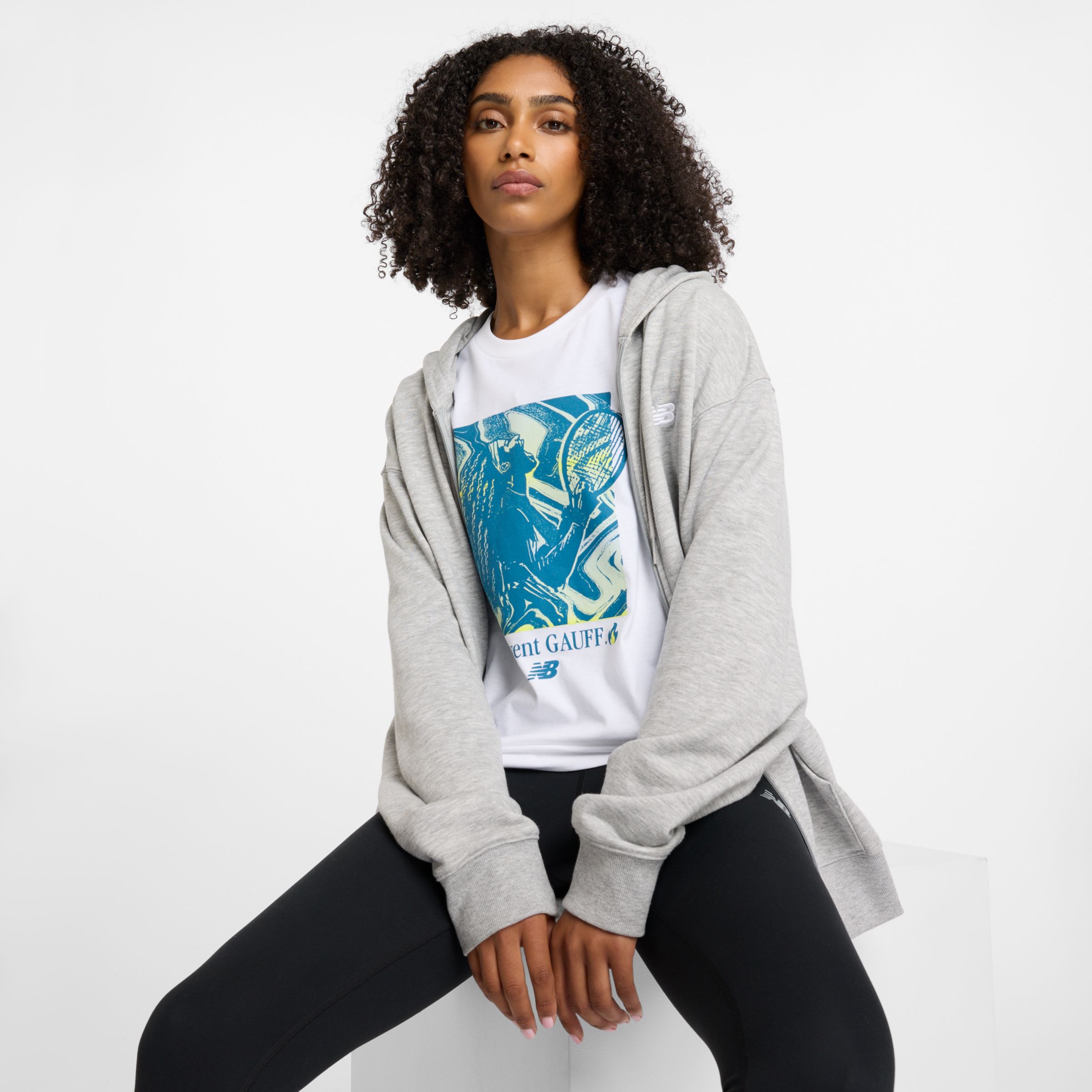 New Balance Coco Gauff Exuberance T-Shirt, WT43453WT
