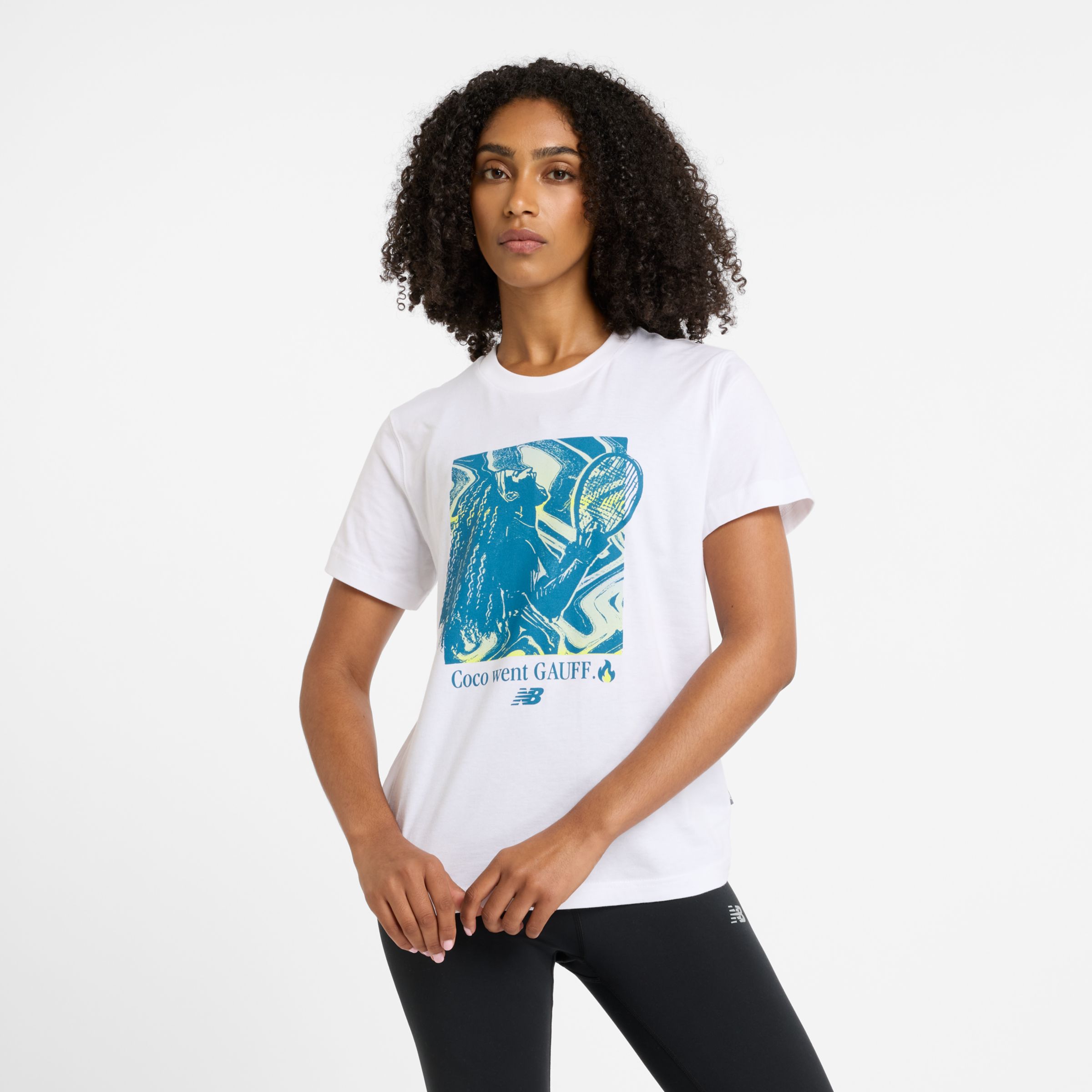 New Balance Coco Gauff Exuberance T-Shirt, WT43453WT