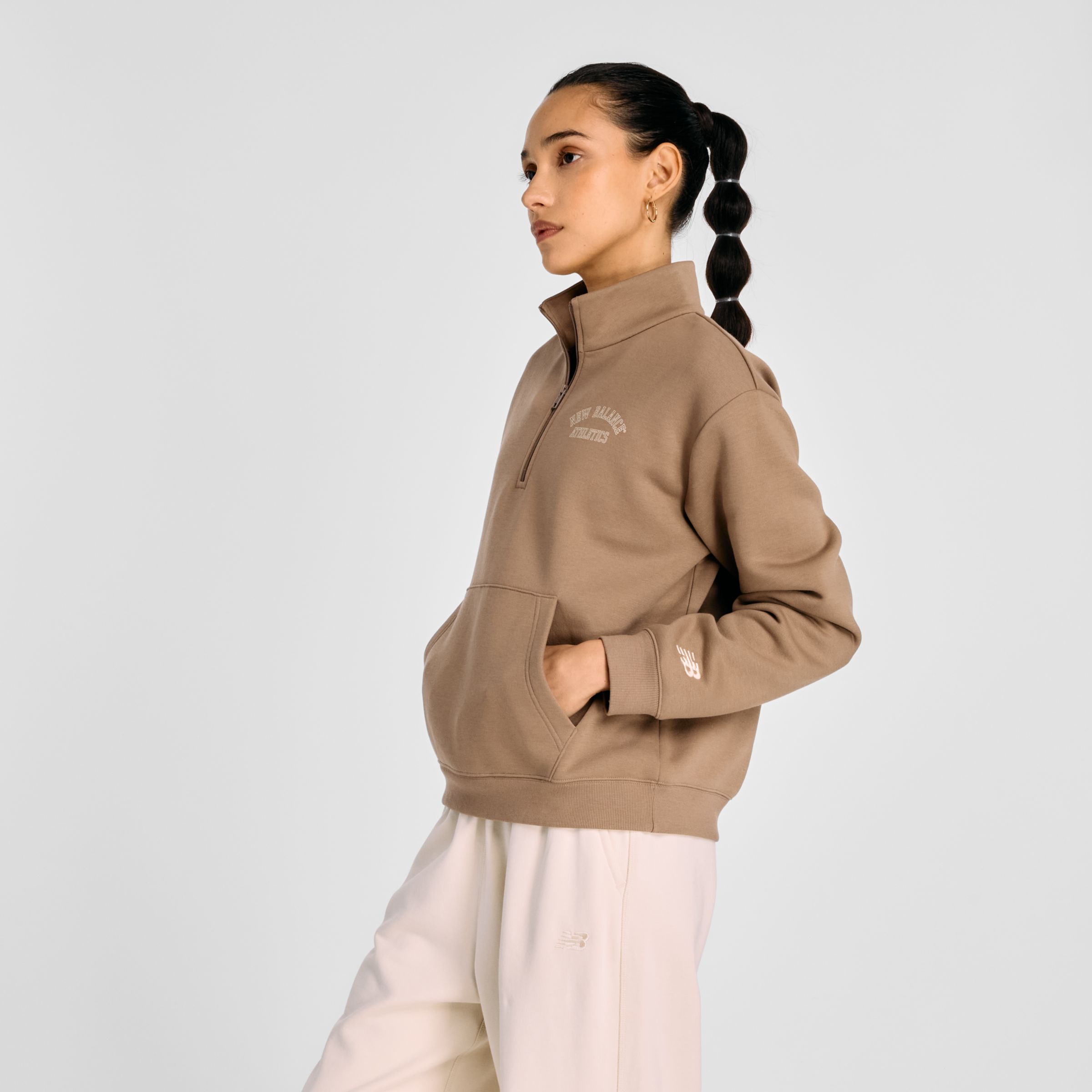 Graphic Quarter Zip 上衣