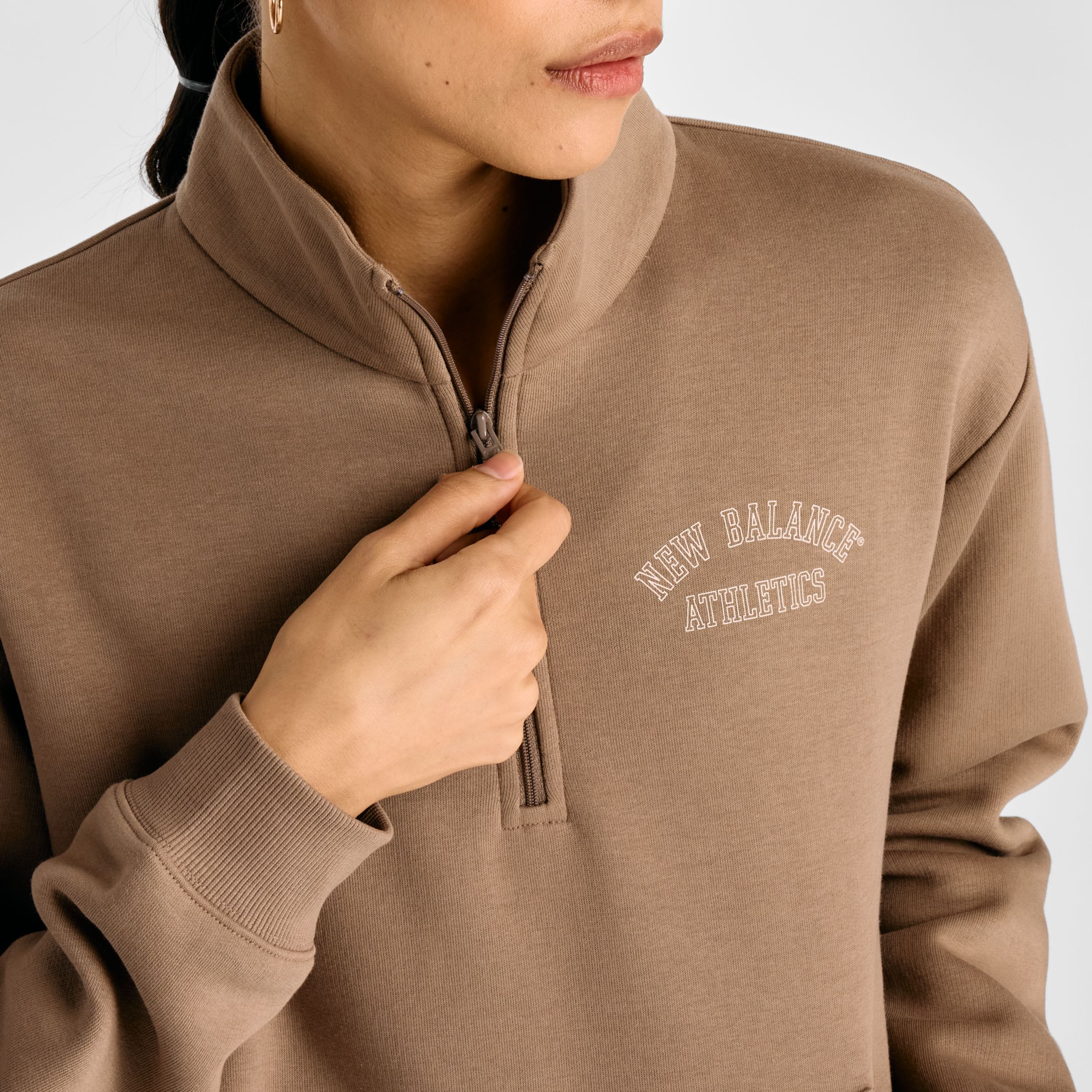 Graphic Quarter Zip 上衣
