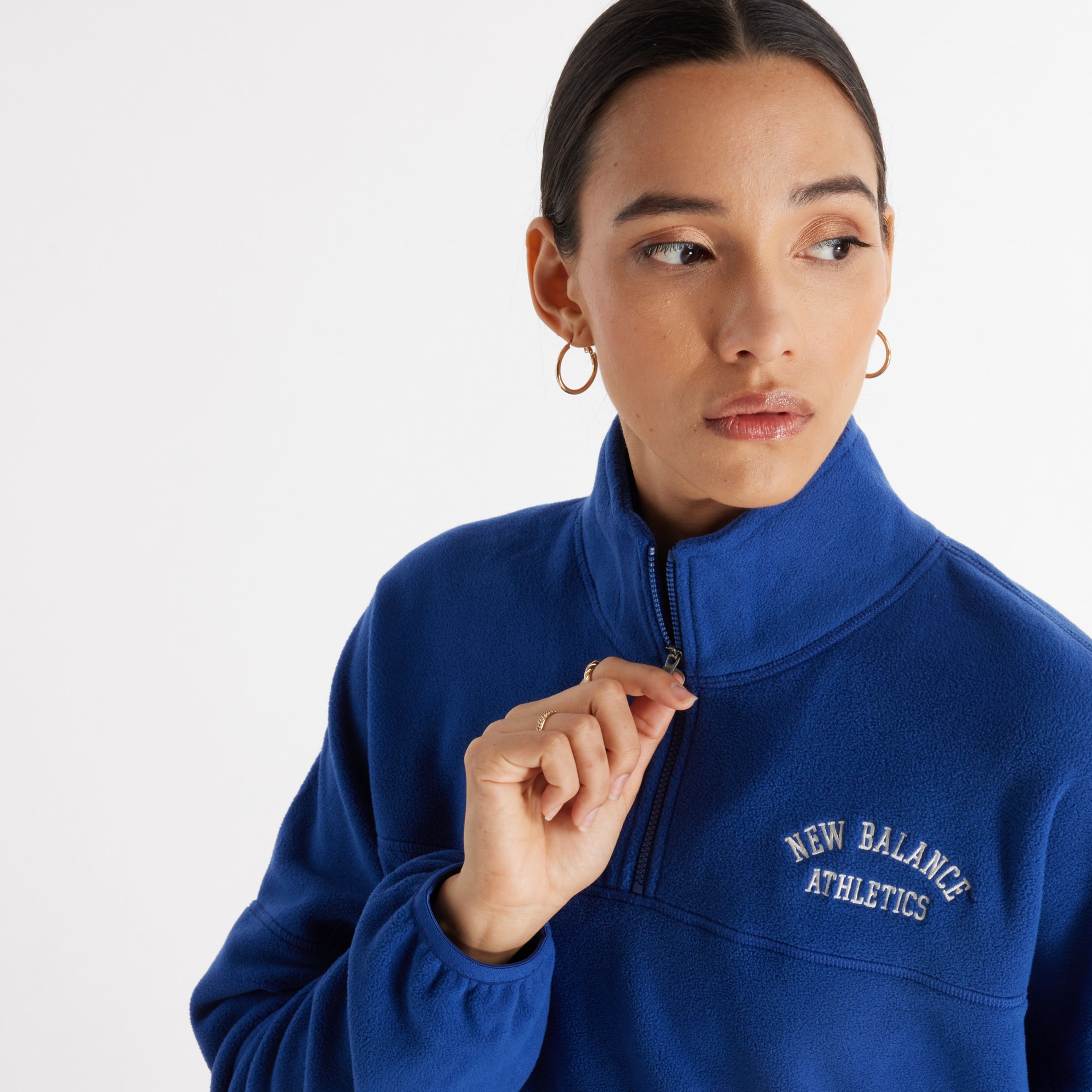 Graphic Polar Fleece Half Zip