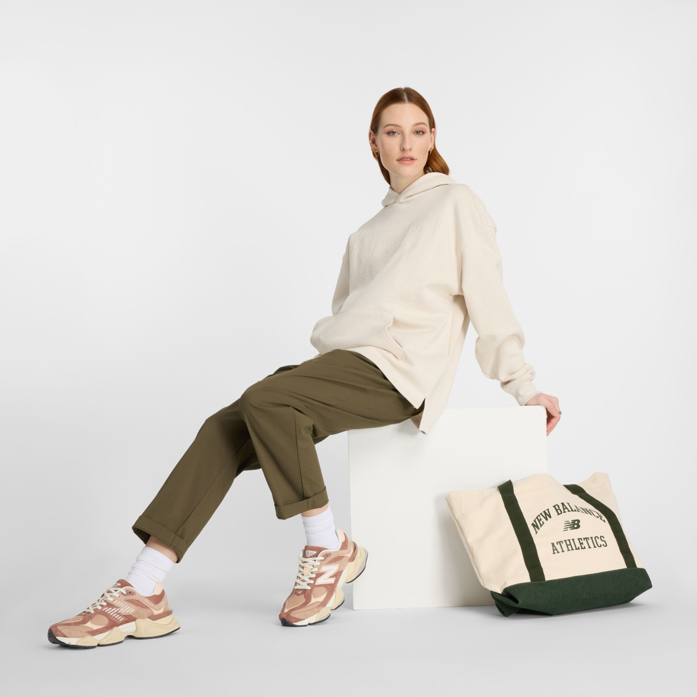 Embossed Graphic Fleece Hoodie