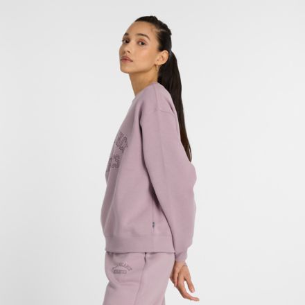 トレーナー+スウェット New Balance - new balance ladies' Graphic Fleece Crew Women's Graphic Fleece Crew - New Balance