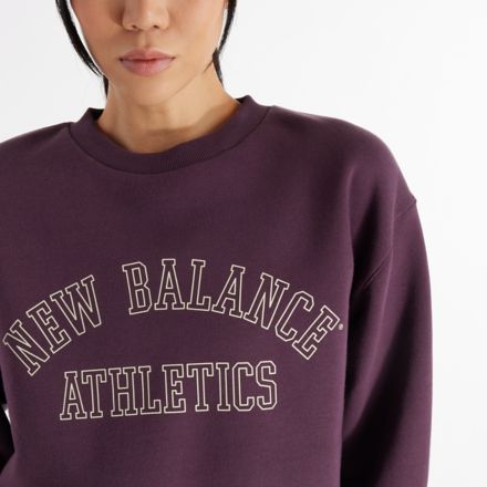 Women's Graphic Fleece Crew - New Balance