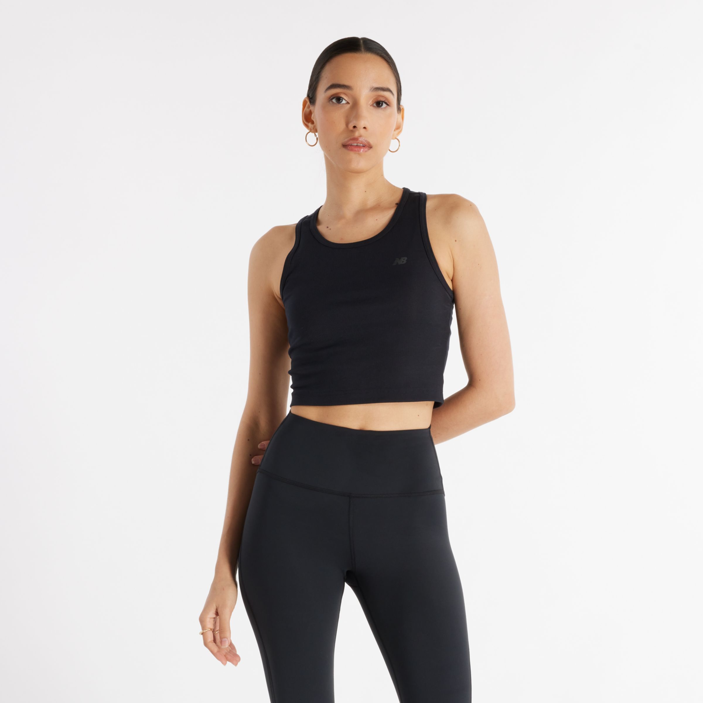 New Balance Women's Micro-rib Tank Top In Black