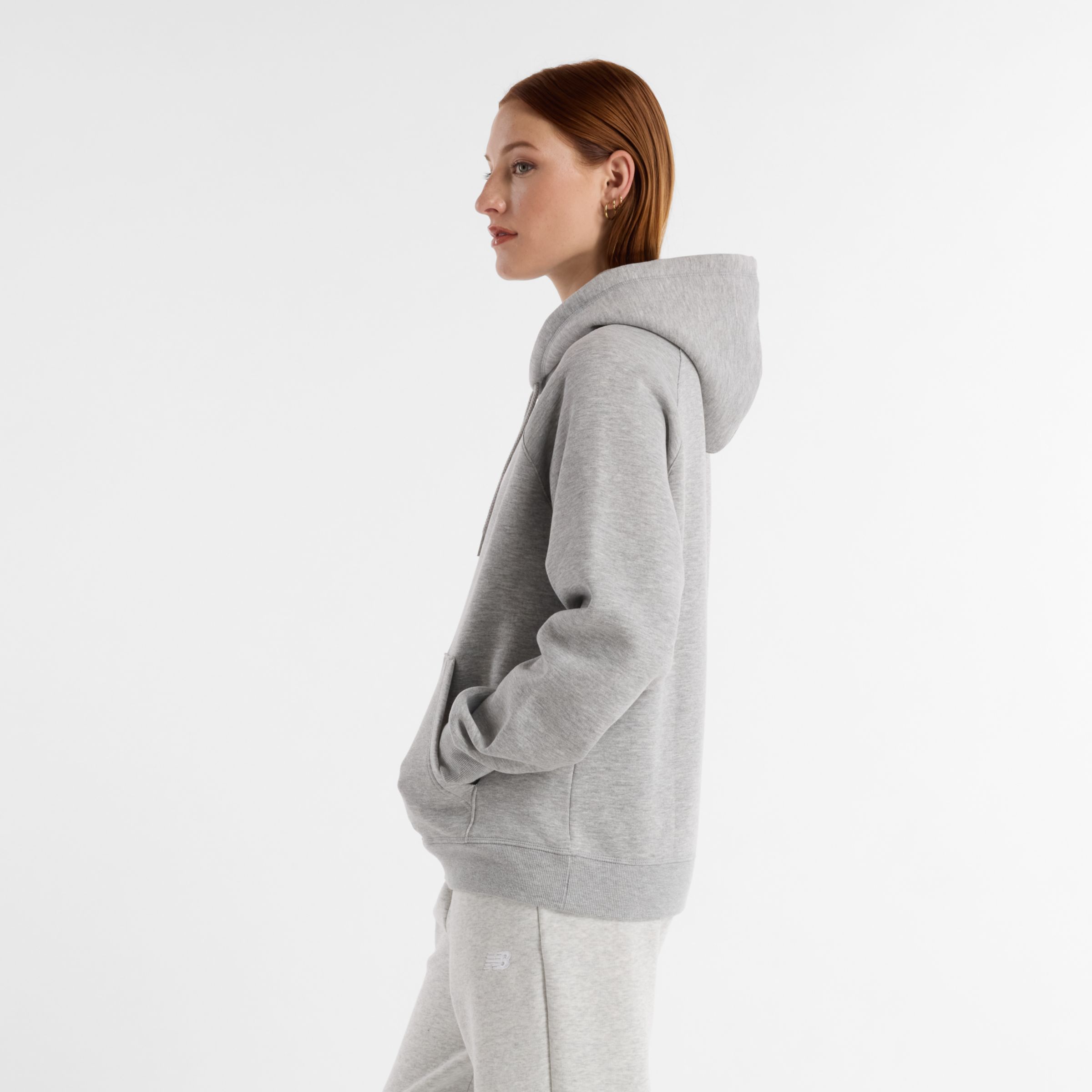 New Balance Sport Fleece Logo Hoodie, WT43524AG