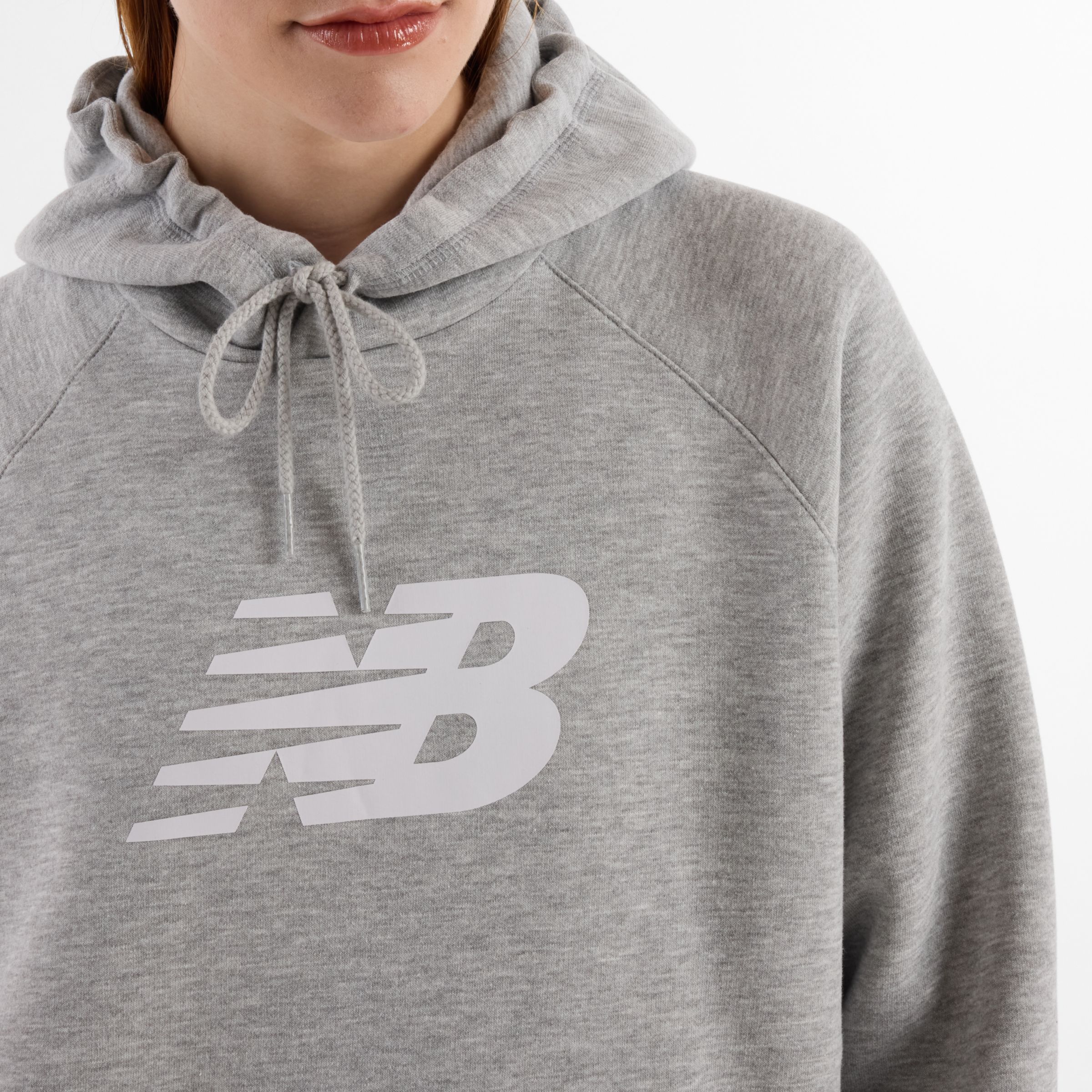 New Balance Sport Fleece Logo Hoodie, WT43524AG