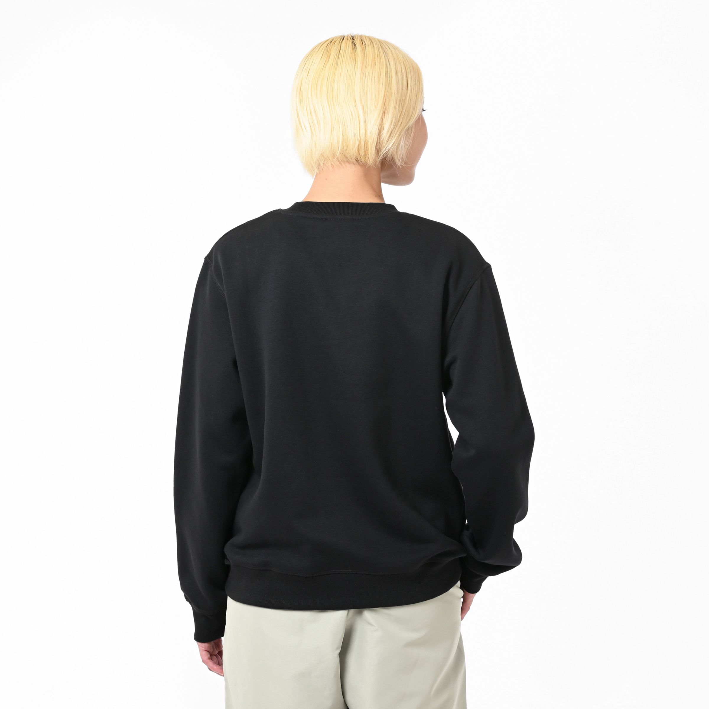 New Balance Sport Fleece Logo Crew, WT43526BK