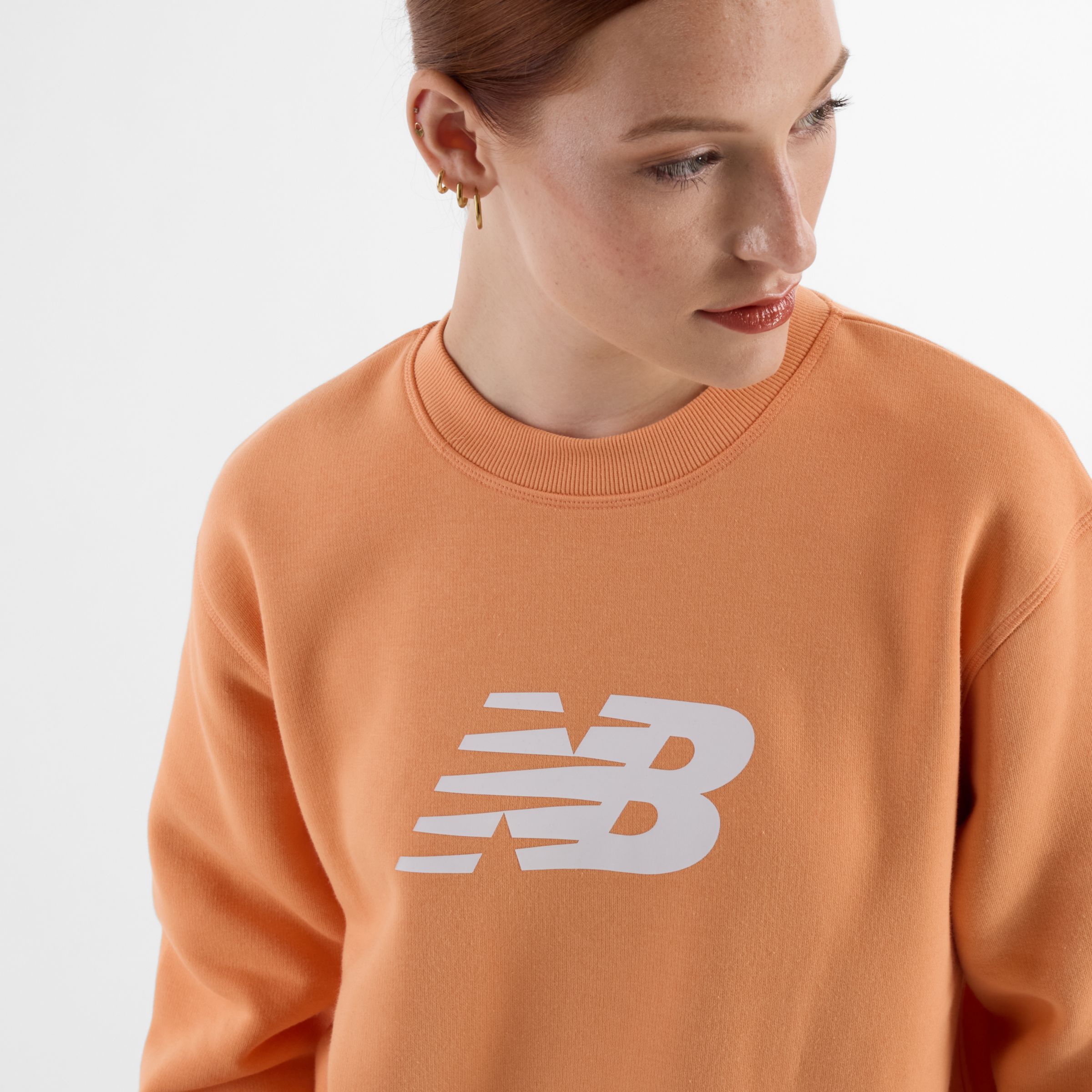 Sport Fleece Logo Crew