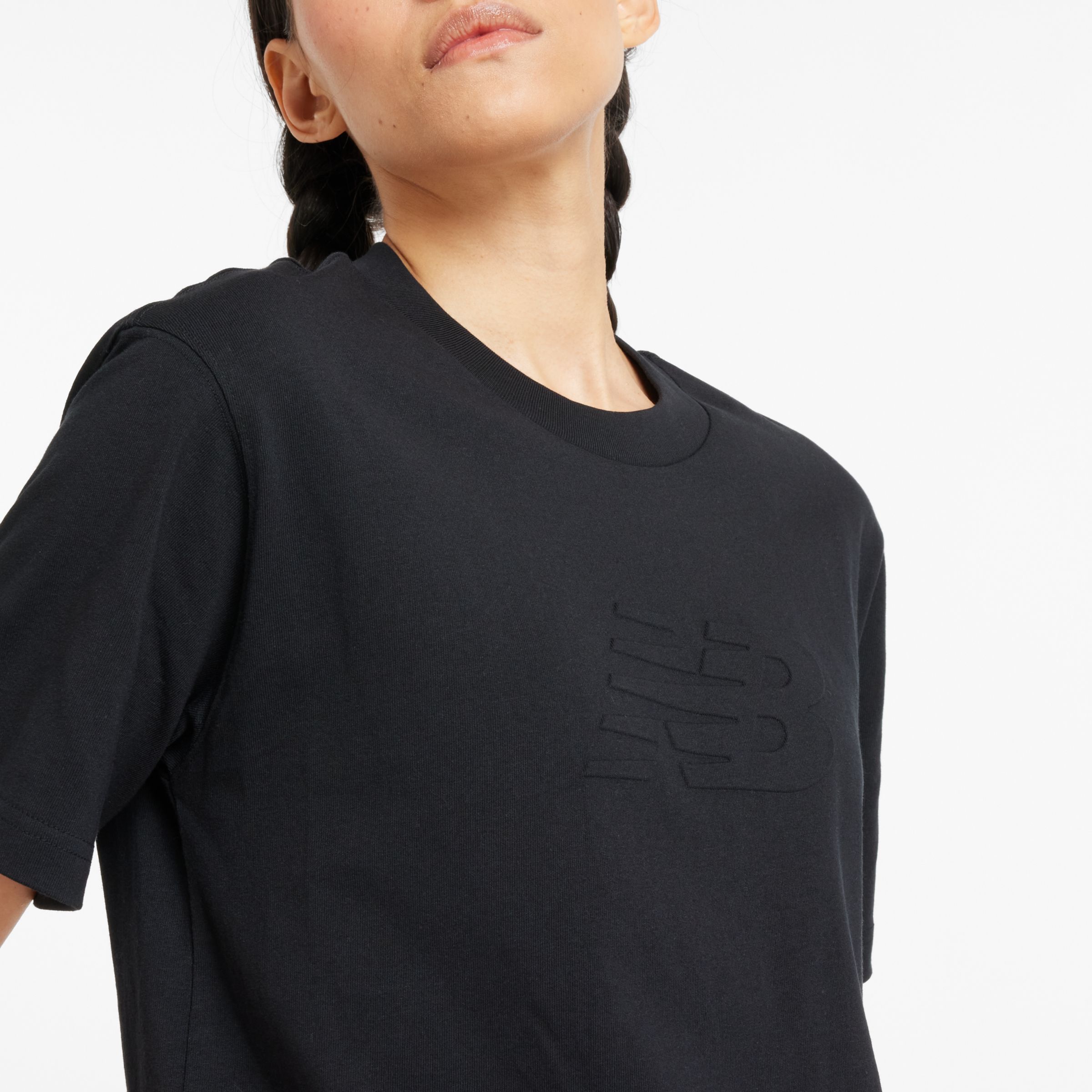 Embossed Logo Jersey T-Shirt