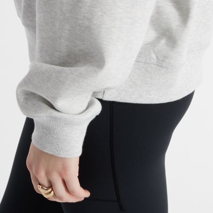 Embossed Logo French Terry Crew