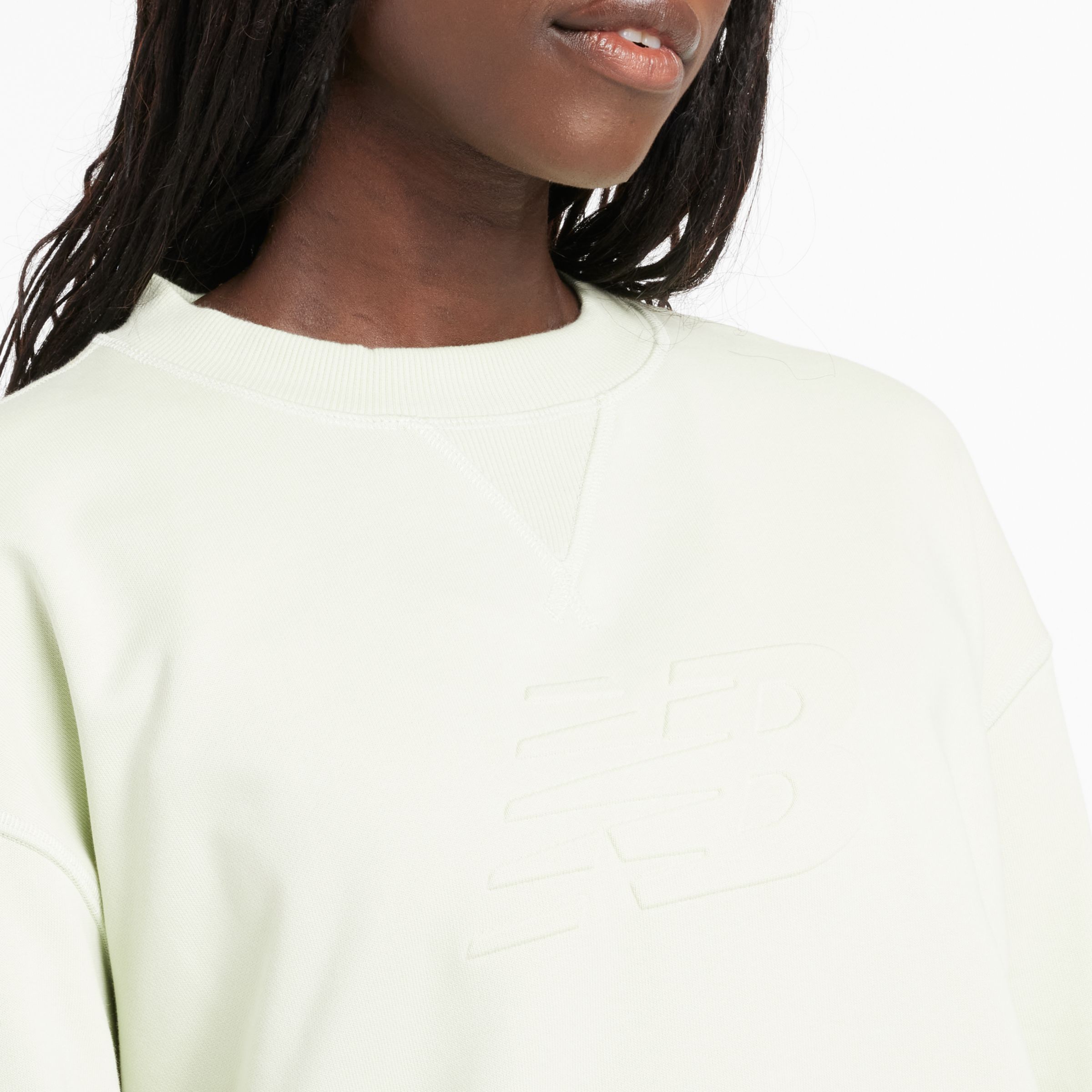 Embossed Logo French Terry 圓領上衣