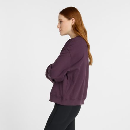 Embossed Logo French Terry Crew