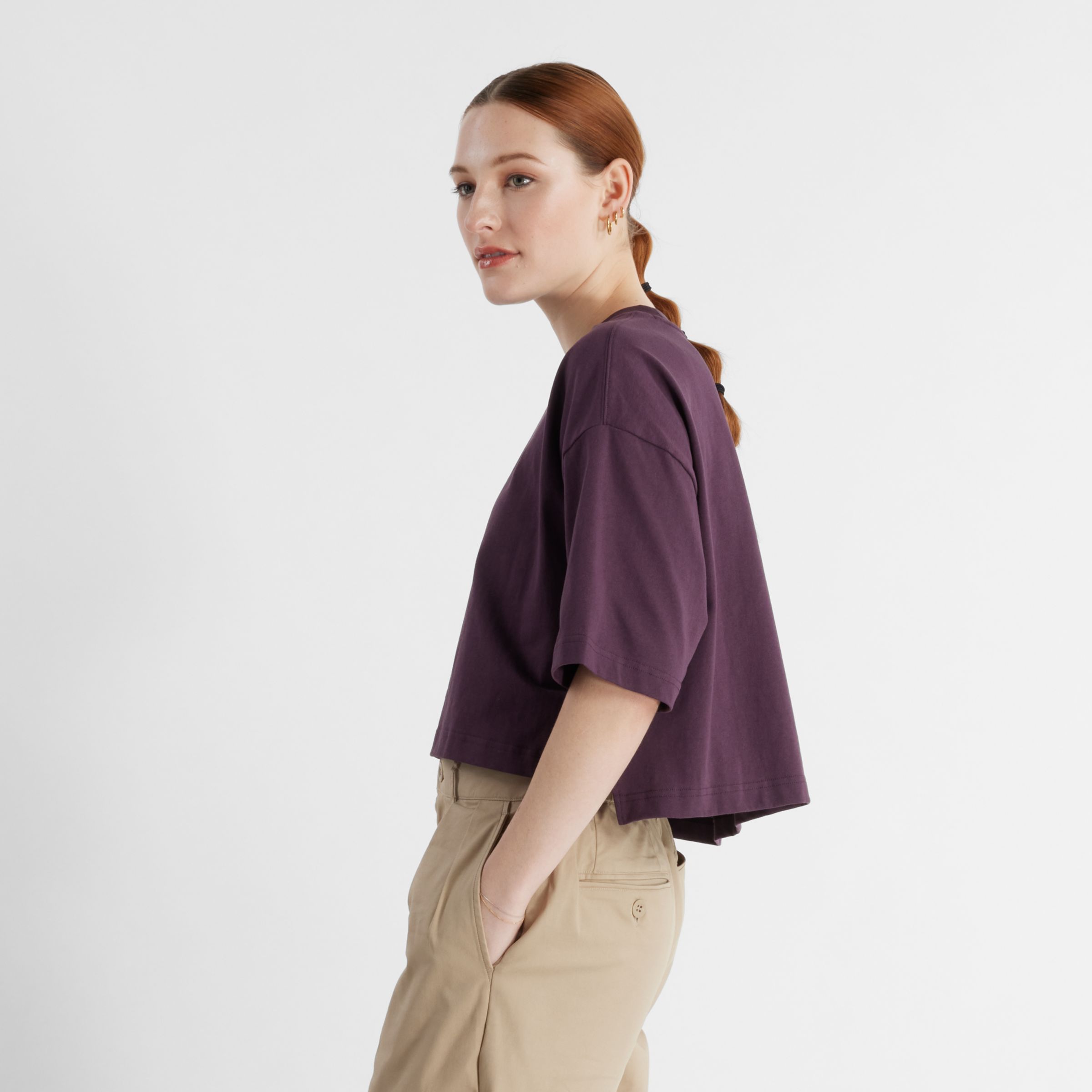 Logo Oversized Jersey 上衣