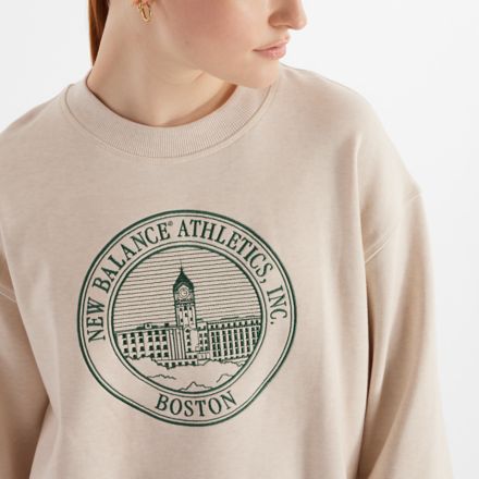 Athletics French Terry Crest Crew