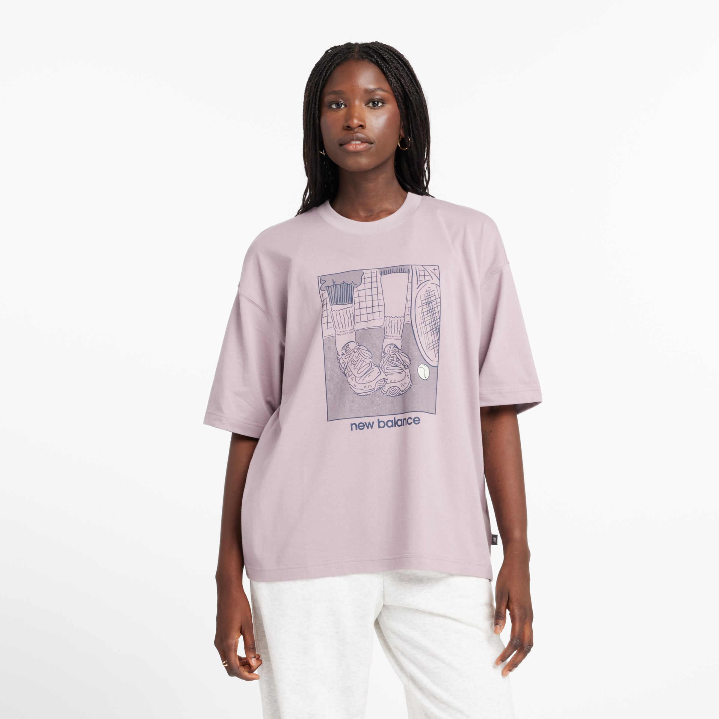 New Balance Oversized Tennis短袖上衣