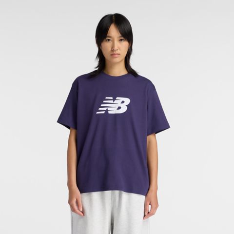 Женские футболки New Balance Sport Jersey Relaxed Logo T-Shirt