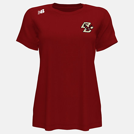 New Balance NB Short Sleeve Tech Tee(Boston College), WT500BCAMCR image number null