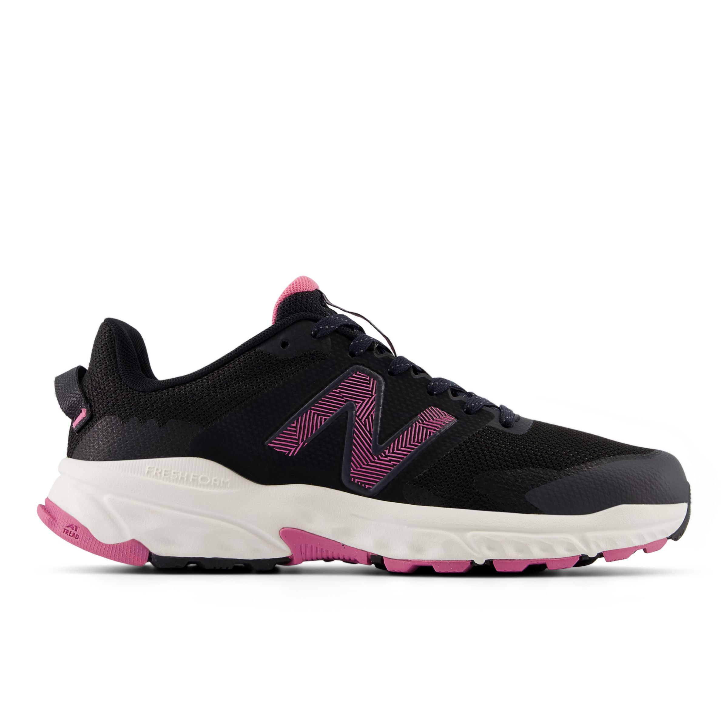 

New Balance Women's FRESH FOAM 510v6 Black/Pink - Black/Pink