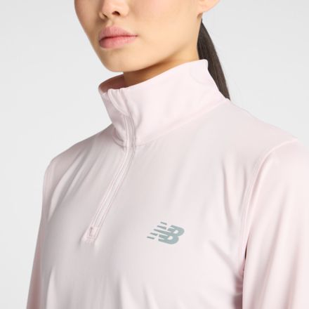 Sport 1/4 Zip, PINK GRANITE, WT51100PTG