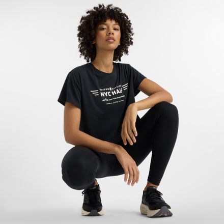 United Airlines NYC Half Relaxed Graphic T-Shirt