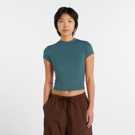 NB Define Fitted T-Shirt, BLACK, WT51126AAZ