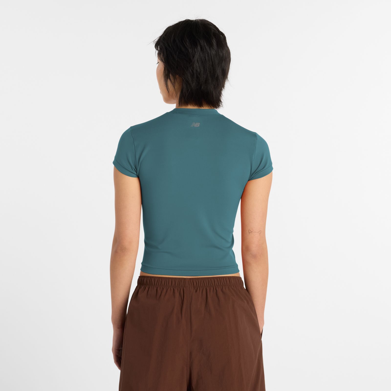 Женские футболки New Balance NB Define Fitted T-Shirt — фото 4