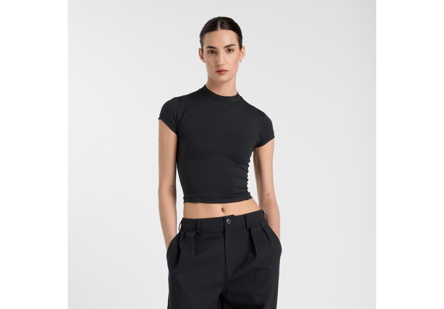 New Balance NB Define Fitted T-Shirt in Black — photo 1 of 1